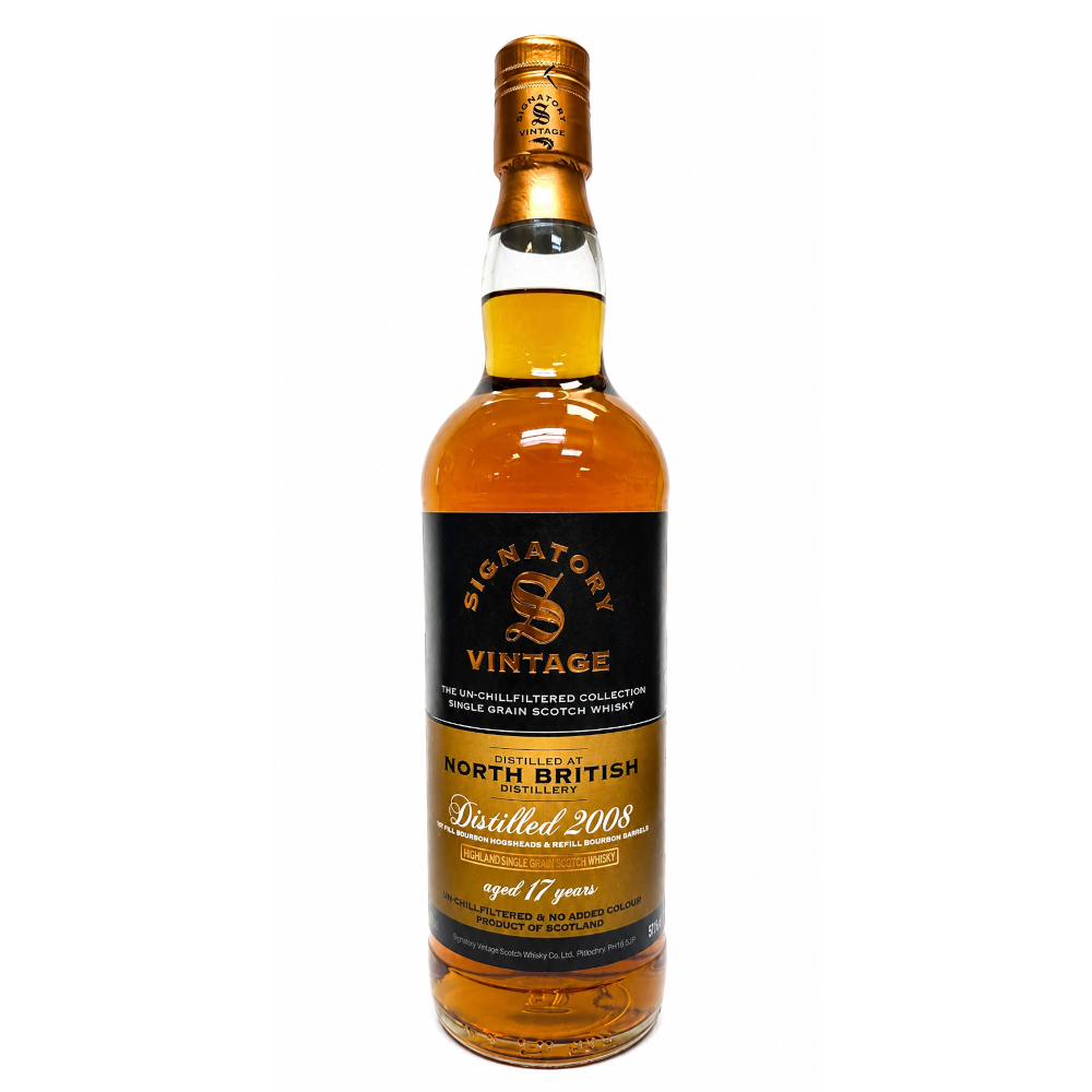 North British 2008 Un-Chillfiltered Collection (Signatory Vintage)
